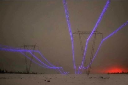 efecto corona lineas transmision